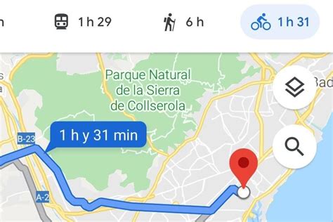 ruta 623 a aqua|Google Maps.